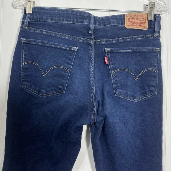 Levis 711 Women's Size 27 Skinny Denim Blue Jeans Pants Stretch - Picture 5 of 12